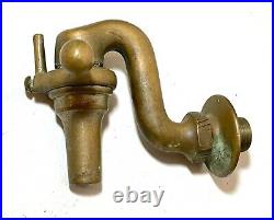 VERY RARE LARGE antique 1912 Thomas Savil and Co. Solid brass spigot spout