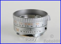 VERY RARE LEICA SUMMILUX-M 11.4/50mm ASPH SILVER LENS BARREL / HERMES EDITION