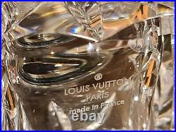 VERY RARE Louis Vuitton crystal inkwell, original box, MINT