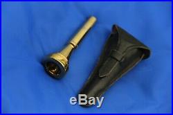 VERY RARE Neill Sanders Contour 17DB. L Trumpet Mouthpiece GOLD Plated MINT