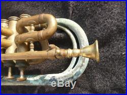 VERY RARE OLD FRENCH OMNITONIC CORNET by GAUTROT made around 1860