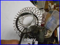 VERY RARE PLUME & ATWOOD Vintage KEROSENE Oil REFLECTOR LAMP Wall Mount