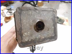 VERY RARE PLUME & ATWOOD Vintage KEROSENE Oil REFLECTOR LAMP Wall Mount