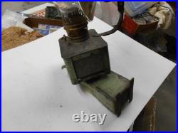 VERY RARE PLUME & ATWOOD Vintage KEROSENE Oil REFLECTOR LAMP Wall Mount
