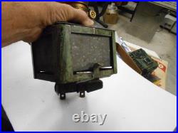 VERY RARE PLUME & ATWOOD Vintage KEROSENE Oil REFLECTOR LAMP Wall Mount