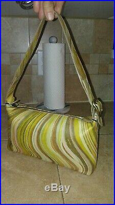VERY RARE Paul Smith Swirl Stripe Multicolored Shoulder bag pochette VINTAGE