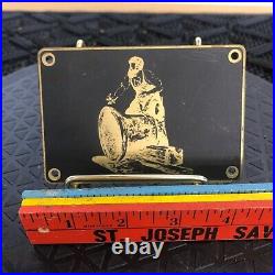 VERY RARE SCHULMERICH CARILLONS BRASS Bell and Chime Bell-Makers Plaque