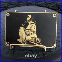 VERY RARE SCHULMERICH CARILLONS BRASS Bell and Chime Bell-Makers Plaque