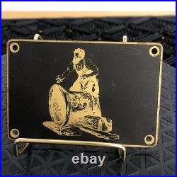 VERY RARE SCHULMERICH CARILLONS BRASS Bell and Chime Bell-Makers Plaque