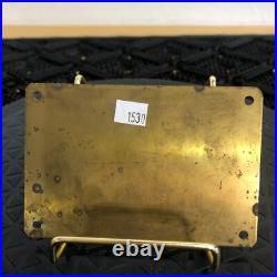 VERY RARE SCHULMERICH CARILLONS BRASS Bell and Chime Bell-Makers Plaque