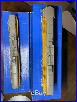 VERY RARE SET Alco D-107/D-105 HO Scale BRASS C-855 A & B Powered Diesel Trains