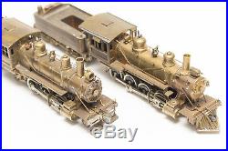 VERY RARE SET United HO BRASS 2-8-0 Consolidation MA&PA AND 2-6-2 Prairie King
