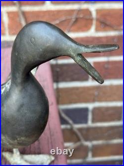VERY RARE VINTAGE 1970's DON FREEDMAN SIGNED BRONZE BRASS DUCK SCULPTURE MCM