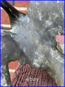 VERY RARE VINTAGE 1970's DON FREEDMAN SIGNED BRONZE BRASS DUCK SCULPTURE MCM