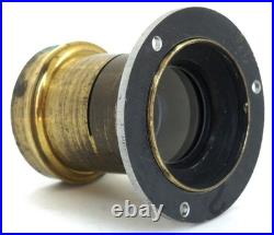 VERY RARE VINTAGE E. MANSE FRENCH BRASS LENS #3 Foc. Dis 20 cm F8 Covers 5x7