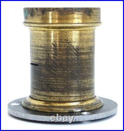 VERY RARE VINTAGE E. MANSE FRENCH BRASS LENS #3 Foc. Dis 20 cm F8 Covers 5x7