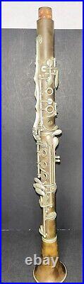 VERY RARE VINTAGE Sherwood Buffet Clarinet Musical Instrument EST (1946)