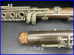 VERY RARE VINTAGE Sherwood Buffet Clarinet Musical Instrument EST (1946)