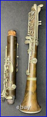 VERY RARE VINTAGE Sherwood Buffet Clarinet Musical Instrument EST (1946)