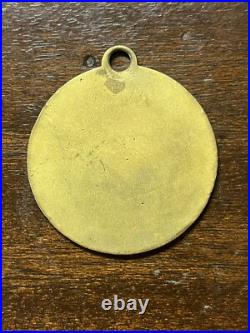 VERY RARE VTG SOLID BRASS! ENGRAVED! MERCEDES-BENZ 2 KEYCHAIN 300d 240d 300td