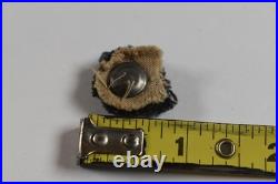 VERY RARE Vintage Carhartt Clothing Heart Shaped Trolley Brass Overalls Button