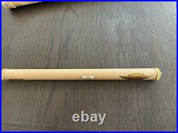 VERY RARE Vintage ROLLKA Map Of Germany Brass Case Pull Down Double sided EUC