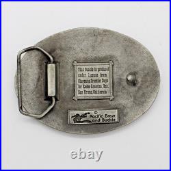 VERY RARE Vtg. Cheyenne Frontier Days Daddy of'em All Pacific Brass & Buckle