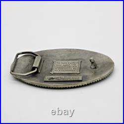 VERY RARE Vtg. Cheyenne Frontier Days Daddy of'em All Pacific Brass & Buckle