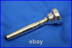 VERY RARE Warburton USA 5S Trumpet SILVER Plated Mouthpiece MINT