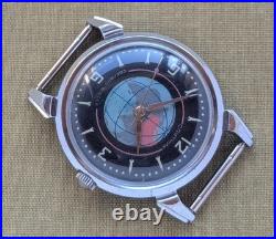 VERY RARE soviet Sputnik by 1MChZ authentic ussr made vintage men's watch