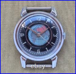 VERY RARE soviet Sputnik by 1MChZ authentic ussr made vintage men's watch