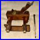 VERY-Rare-Antique-W-Sargent-of-Reading-Plow-Plane-2-Cutters-Brass-Fittings-EXC-01-phe