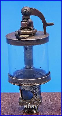 VERY Rare POWELLPOINTER Oiler # 1 1/2 Hit & Miss Gas, or steam Engine 3/8 thread