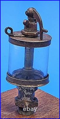 VERY Rare POWELLPOINTER Oiler # 1 1/2 Hit & Miss Gas, or steam Engine 3/8 thread