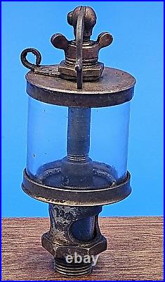 VERY Rare POWELLPOINTER Oiler # 1 1/2 Hit & Miss Gas, or steam Engine 3/8 thread