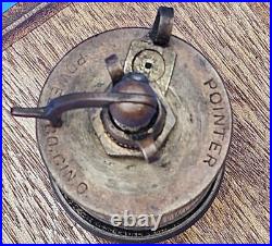 VERY Rare POWELLPOINTER Oiler # 1 1/2 Hit & Miss Gas, or steam Engine 3/8 thread