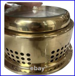 VERY Rare VTG Danish Brass Mariner Barometer made in Germany Needs Repair