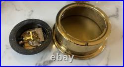 VERY Rare VTG Danish Brass Mariner Barometer made in Germany Needs Repair