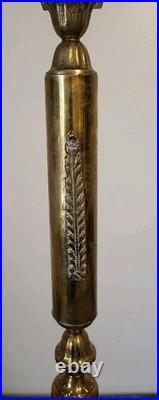 VTG MCM ANTQ. Rare. Lawyers Scales Of Justice. 3 Cherub. 90% Brass. 46