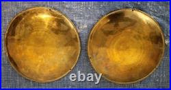 VTG MCM ANTQ. Rare. Lawyers Scales Of Justice. 3 Cherub. 90% Brass. 46