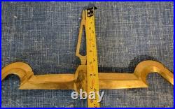 VTG MCM ANTQ. Rare. Lawyers Scales Of Justice. 3 Cherub. 90% Brass. 46