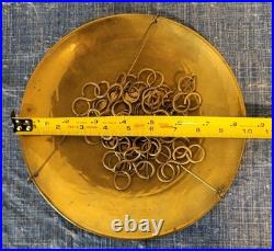 VTG MCM ANTQ. Rare. Lawyers Scales Of Justice. 3 Cherub. 90% Brass. 46