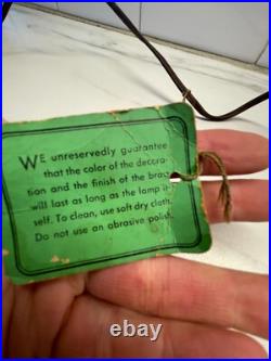 VTG PEE GEE Peg Adjustable Brass Marble Piano Bankers Desk Lamp VERY RARE read