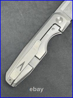 Vero Engineering Isotope Integral Knife/Brass Inlay/M390/Very Rare/FREE SHIPPING