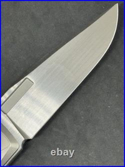 Vero Engineering Isotope Integral Knife/Brass Inlay/M390/Very Rare/FREE SHIPPING