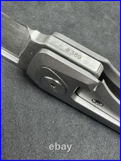 Vero Engineering Isotope Integral Knife/Brass Inlay/M390/Very Rare/FREE SHIPPING