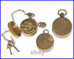 Very Early & Rare Guardsmen Brass Clock Collection, Some Running