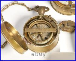 Very Early & Rare Guardsmen Brass Clock Collection, Some Running