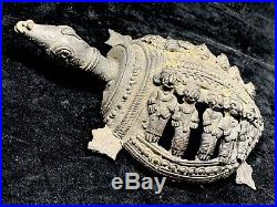 Very Old Rare Hand Wrought Cast Bronze Brass Islamic Tortoise Turtle Figure