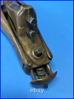 Very RARE Antique Solid Brass Or Bronze Shoe Cobbler, Stretcher